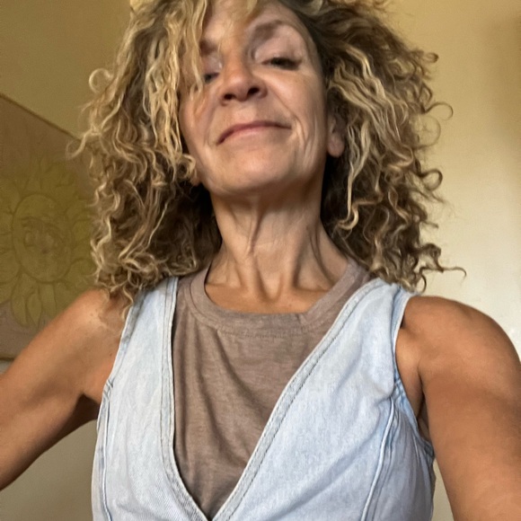 Twelve by Twelve Tops - Twelve by Twelve Sky Blue Denim Vest